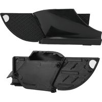 Stoßstangengrill vorne rechts, Abschlepphaken, grundiert, Abdeckung 2088850223, passend für Mercedes-Benz CLK-Klasse W208 1998–2003