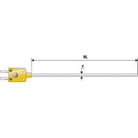 Herramienta de medición electrónica b-b-thermo-technik k625 0150-30 rango -200 a 1100 °C