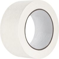 Masking Tape - 50 mm x 50 m - White - Crepe Paper - For Painting And Decoration - 1 Roll