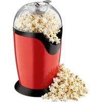 Machine À Pop-Corn, 1200w 2.5l Machine À Pop Corn, Machine À Popcorn À Air Chaud, Sans Gras Huile Popcorn Maker, Machine À Popcorn Automatique Rétro Pour Soirées Football, Soirées Cinéma, Famille