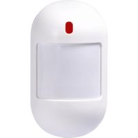 Détecteur infrarouge sans fil 433MHz Détecteur antivol Alarme Maison sans Fil sans Fil détection de mouvement infrarouge du corps humain, alarme infrarouge enfichable