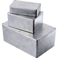 Hammond Electronics 1590WLLB Universal-Gehäuse 50 x 50 x 25 Aluminium Druckguss Aluminium 1 St.