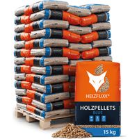 Heizfuxx Blue ENplus A1 Holzpellets Weichholz 15kg x 65 Sack