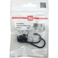 20,0 x GANCIO METALLO X CORDA ELASTICA
