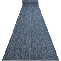 Runner SISAL SION Melange Flat woven navy, dark blue 120cm blue 120x200 cm