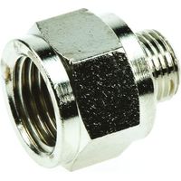 Grossisseur droit mâle vers femelle laiton nickelé série 0906-0906 10 13 - Parker Legris