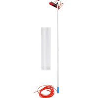 Kit de brosses de nettoyage pour panneau solaire, extensibles, outils de nettoyage de fenêtres, pour panneaux solaires photovoltaïques, fenêtres, brosse de lavage de voiture