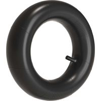 Wiltec Schlauch für Rasenmäherreifen 11x4.00-4 mit geradem Ventil zur Selbstmontage