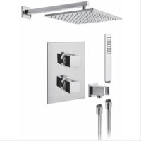 Ensemble kit thermostatique encastré Una Alpi