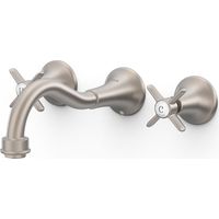 GRIFO BIMANDO EMPOTRADO PARA LAVABO CUERPO EMPOTRADO