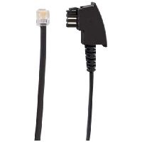 Rutenbeck Adapterkabel line21-ADAP TAE/UAE, schwarz, 0,5 m