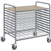 Kongamek, Chariot de séchage professionnel, force 100 kg, 10