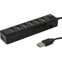 Hub USB 2.0 Hi-Speed 7 ports portable - FUJIONKYO - 423230