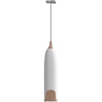 Mousseur à lait et agitateur à café portatif - Mélangeur électrique à piles, mini mousseur à lait amélioré, pour un lait parfaitement mousseux