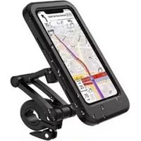 Support de Téléphone de Moto étanche Rotatif à 360 Degrés Support de Téléphone de Moto, Support de Téléphone de Miroir de Moto Support de Téléphone de Cyclomoteur