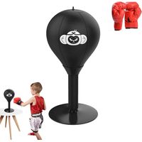 Desktop Punching Bag, Suction Cup Table Boxing Ball, Stress Relief Desktop Punching Bag, Heavy Duty Stress Relief Boxing Bag, Tabletop Punching Bag for Stress Relief, Desktop Boxing Ball for Office