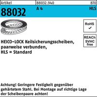 Keilsicherungsscheiben geklebt A 4 15,2 x 23,0 x 3,4 S 100 Stk