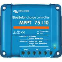 Victron – Régulateur solaire MPPT 10A 12/24V – Optimisation +30% énergie – Protection IP65 – Longue durée de vie batterie
