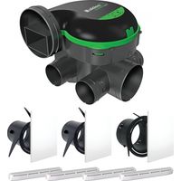 Kit Vmc Easyhome Pureair Classic + Grilles De Ventilation Colorline + Entrée D'air Airfilter - Aldes