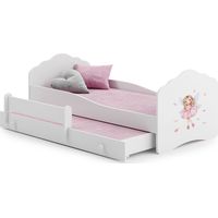 Lit double FALA 80x160 Fille avec ailes