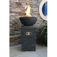 Modeno Gasfeuerstelle "Kupe" in Beton-Optik