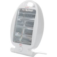 stufa da tavolo ignip in quarzo bianco 800 w