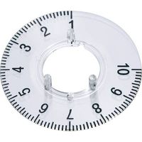 Cadran gradué OKW A4420060 Motif d'impression: 1-10 270 ° adapté pour tête 20 mm 1 pc(s) D94351