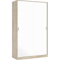 Guardaroba 2 Ante - Armadio Camera da Letto Marrone Rovere 50x200h cm