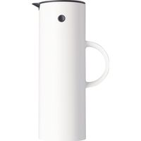 Stelton EM77 Isolierkanne Weiß 1 Liter Elegant