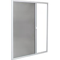 Volet Moustiquaire – Moustiquaire enroulable latérale en aluminium H220 cm x L130 cm – Toile en fibre de verre imputrescible – Protection anti-insectes efficace