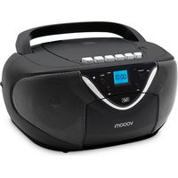 Lecteur CD Cassette MP3 avec lecteur cassette, FM, entrée audio