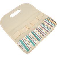 Sac de rangement multifonctionnel grande capacité pour le camping et le jardin, contenant une plaque en PE.