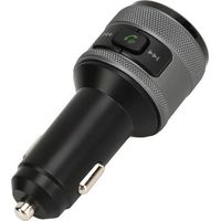 Bluetooth-FM-Transmitter, QC3.0-Schnellladung, CVC-Geräuschunterdrückung, Freisprechfunktion, MP3-Player fürs Auto