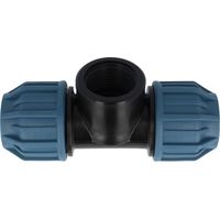 Jason PP-Klemmverbinder T-Stück mit IG Ø 20 x 3/4 Zoll x 20 mm - DVGW zugelassen