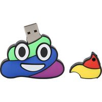 Clé USB 2.0 à motif dessin animé mignon, stockage de données, disque dur externe, cadeau pour la famille et les amis, 32 Go