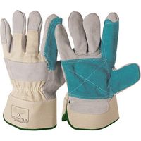 Pack de 12 guantes de serraje reforzado 502 (Talla 10) telascor