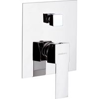 Rubinetto Miscelatore Monocomando Doccia ad Incasso con Deviatore in Ottone Mariani Polar Cromato