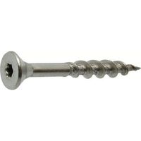 Vis à bois tête fraisée Torx partiellement filetée inox - Longueur: 180 - Qualite Inox: A2 - Diamètre: 8