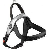 Hundegeschirr 40-60 kg universell verstellbar XXL schwarz/grau