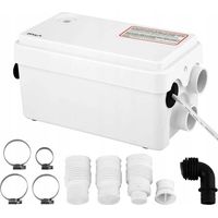 Fala Bomba de elevación sanitaria negra 250 W compacta