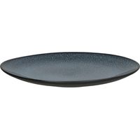 Pomax Mirha Dessertteller blau 22 cm aus Steinzeug
