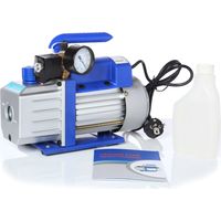 Mucola – Pompe à vide 99 L/min avec manomètre – Boîtier aluminium – Puissance 250W – Vide réalisable 0.05 mbar – Pour climatisation et réfrigération