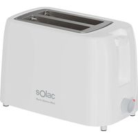Toaster solac kompakt 750 watt weiß zwei schlitze