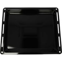 vhbw Plaque de four compatible avec Ikea 102.181.69 OV D40 S IK Four 44,5 x 37,5 x 5 cm, anti-adhésif, émaillée, noir