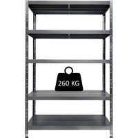 Scaffale Maciste a Incastro 5 Piani Grima Kg 260 L 120 X P 60 X H 195 Cm