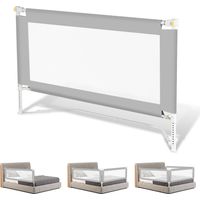 TolleTour 3X Barrière de Sécurité Enfant Lit Barrière de lit pour enfant barrière de sécurité pour lit enfant barrière de protection de lit - 1x150cm+2x180cm