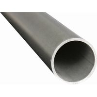 Deco Fer Forge – Tube rond inox 304 brossé Ø42,4mm – Longueur 1000mm – Épaisseur 2mm – Pour ferronnerie et menuiserie