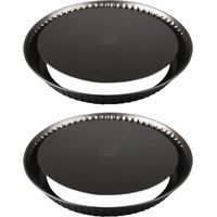 Ensemble de 2 Moules à tartes 26 cm avec fond amovible Dr. Oetker Tradition