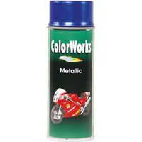 Metallische Sprayfarbe 400ml Blau Metall