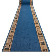 Läufer Antirutsch JENA blau 120cm blue 120x160 cm
